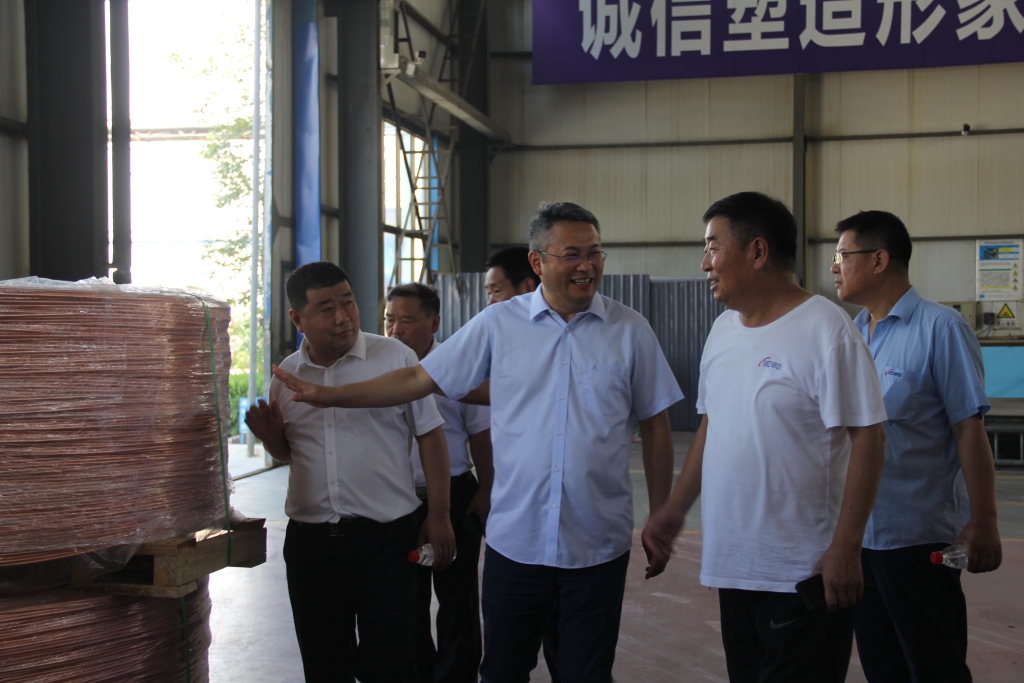 中国铜业到立博考察交流